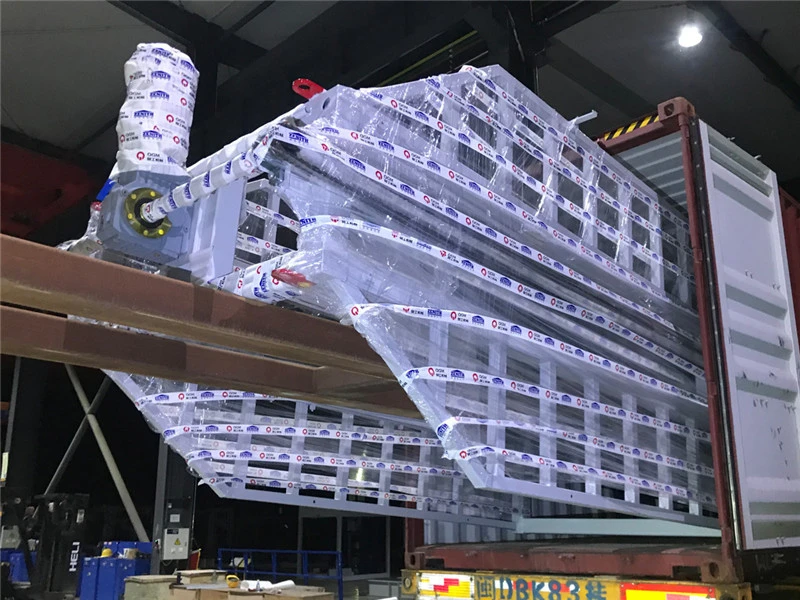 QGM ZN900CG automatinis blokų aparatas su kietėjimo stovo sistema buvo išsiųstas į Salvadorą