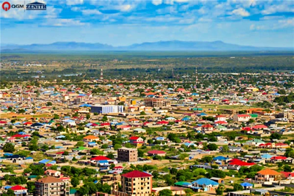 Aukščiausios kokybės statybinių blokų pristatymas į jauniausią pasaulio šalį